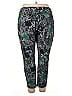 Susan Graver Paisley Green Active Pants Size 2X - photo 2