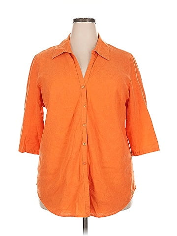 Venezia 3/4 Sleeve Button-Down Shirt (view 1)