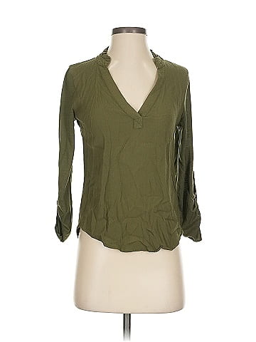 Porridge 3/4 Sleeve Blouse (view 1)