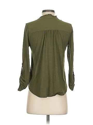 Porridge 3/4 Sleeve Blouse (view 2)