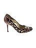 Dolce & Gabbana Animal Print Brown Heels Size EU 37 - photo 1