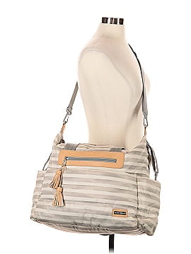 Skip Hop Stripes Gray Tan Diaper Bag One size
