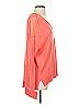 Guess 100% Polyester Orange Pink Pullover Sweater Size S - photo 4
