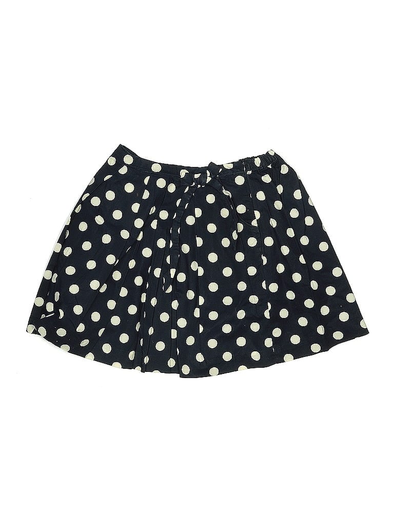 Jacadi 100% Cotton Polka Dots Black Skirt Size 5 - photo 1