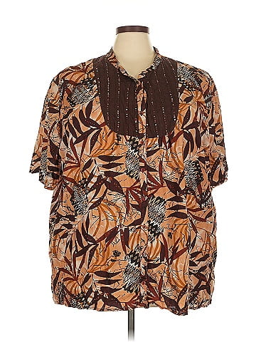 Liz & Me Short Sleeve Blouse (view 1)