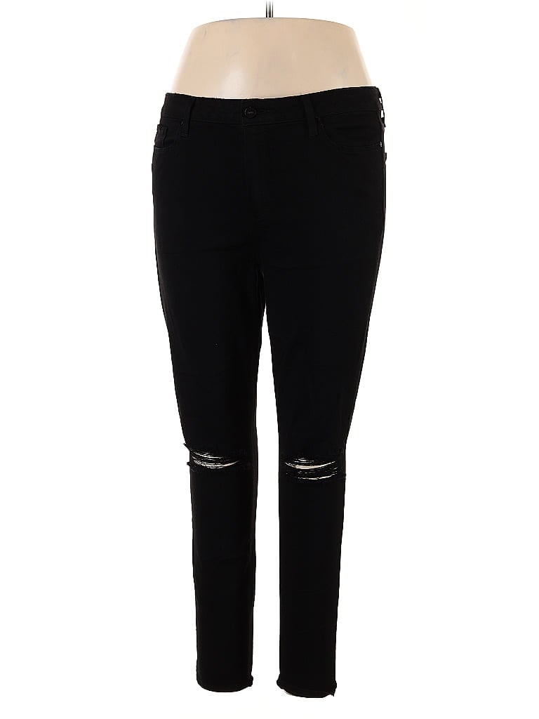 Pre-owned Paige Jeggings In Black
