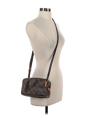 Louis Vuitton Vintage Monogram Canvas Pochette Marly Bandouliere Crossbody Bag (view 2)