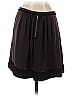 Gap 100% Polyester Solid Black Casual Skirt Size 2 - photo 2