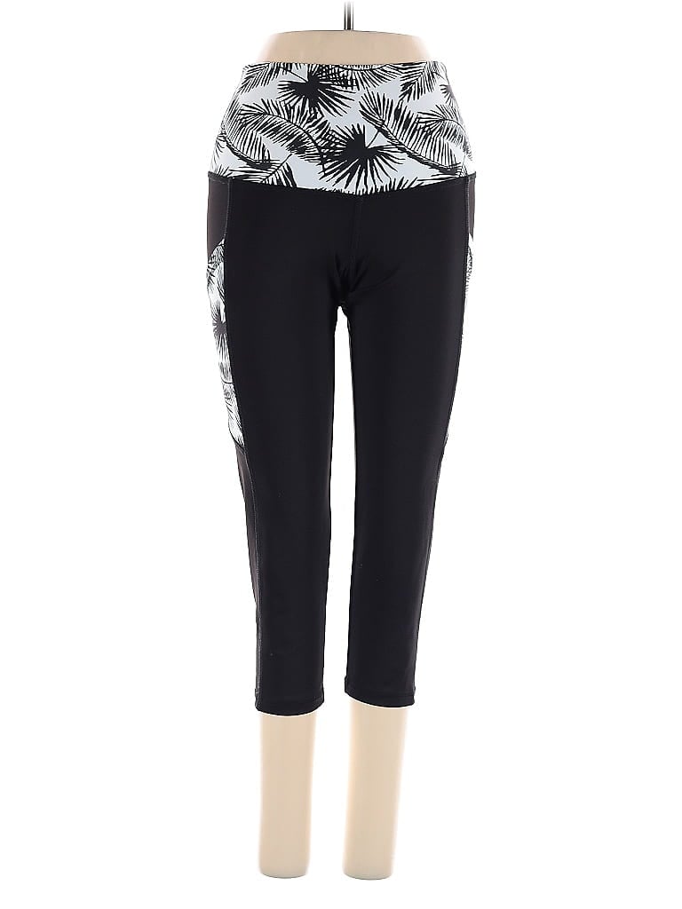 Pre-owned Beach Riot Active Pants In Black