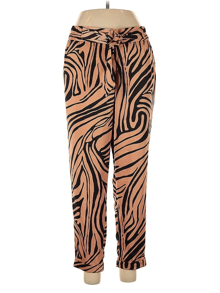 Pre-owned Eva Mendes By New York & Company Casual Pants In Brown