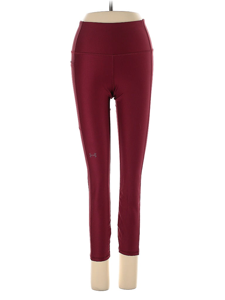 Click to view more detailed imagery on our partner's website Pre-owned Under Armour Active Pants In Red