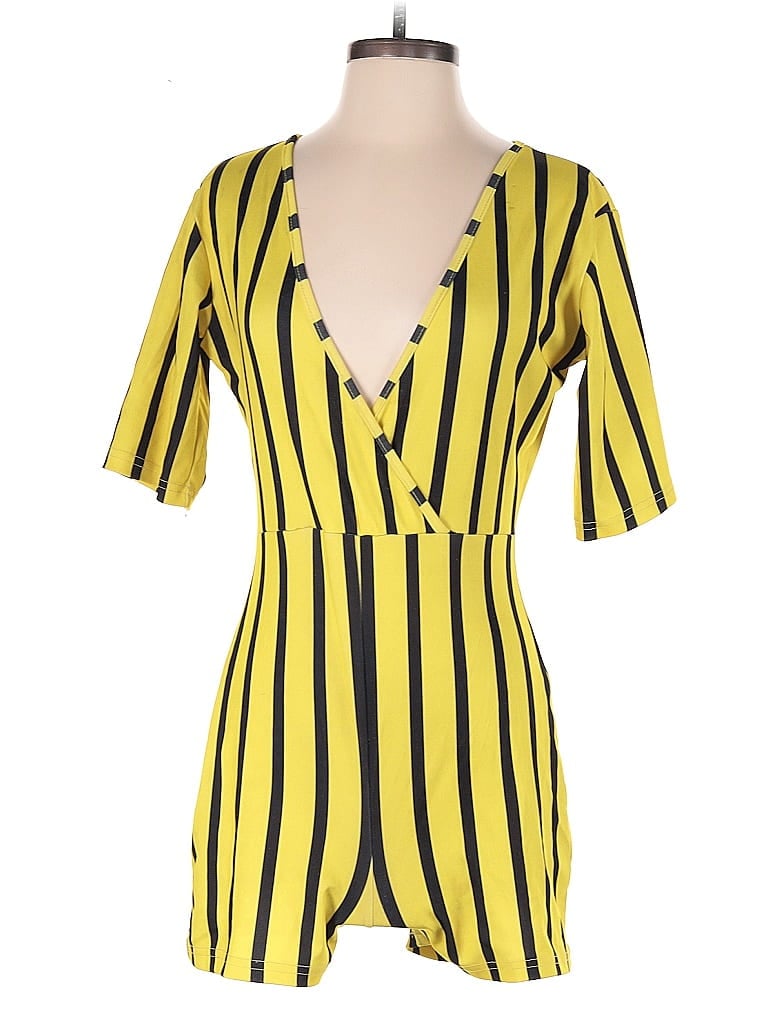 Pre-owned Unbranded Romper In Yellow