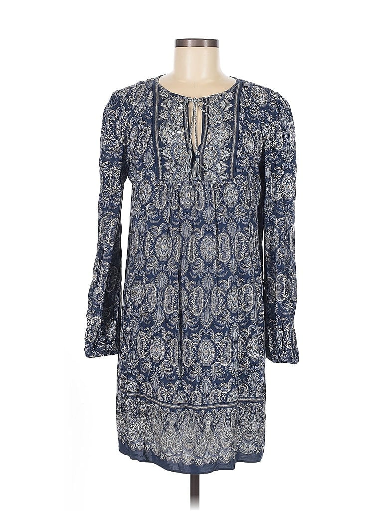 Pre-owned Max Studio Casual Dress In Blue