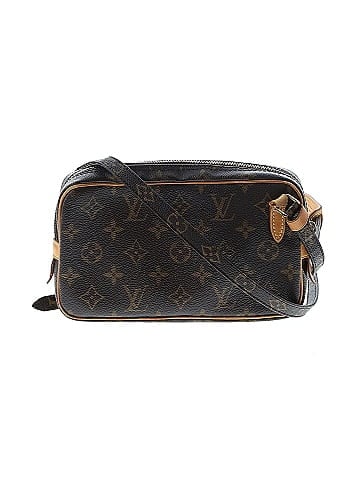 Louis Vuitton Vintage Monogram Canvas Pochette Marly Bandouliere Crossbody Bag (view 1)