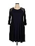 Karen Kane Solid Black Casual Dress Size 2X - photo 1