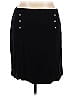 Talbots Outlet Solid Black Casual Skirt Size 18 - photo 1