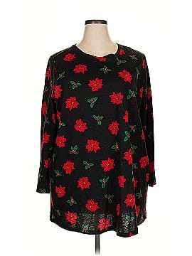 Woman Within 3/4 Sleeve T Shirt