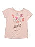 Crewcuts Hearts Pink Short Sleeve T-Shirt Size 6 - 7 - photo 1
