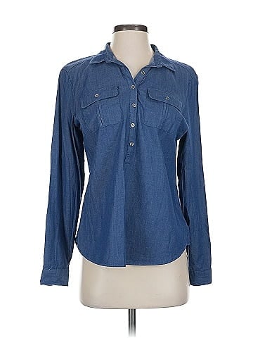 7th Avenue Design Studio New York & Company Long Sleeve Button-Down Shirt (view 1)