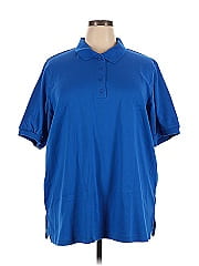 Woman Within Short Sleeve Blouse