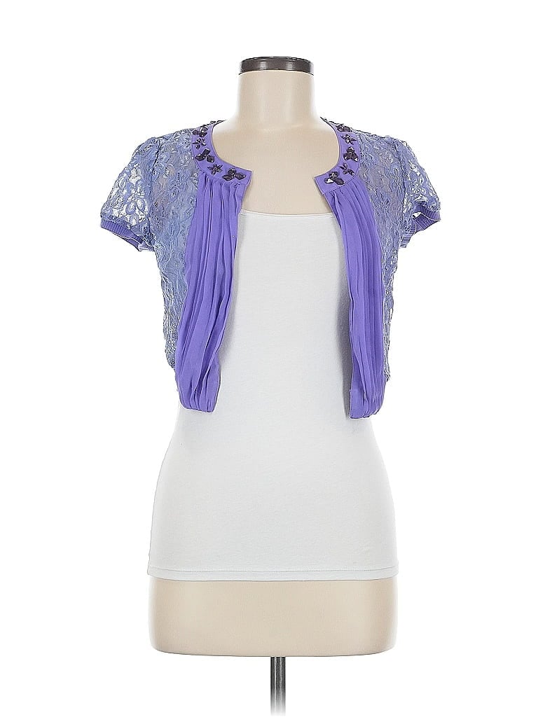 Pre-owned Assorted Brands Kimono In Purple