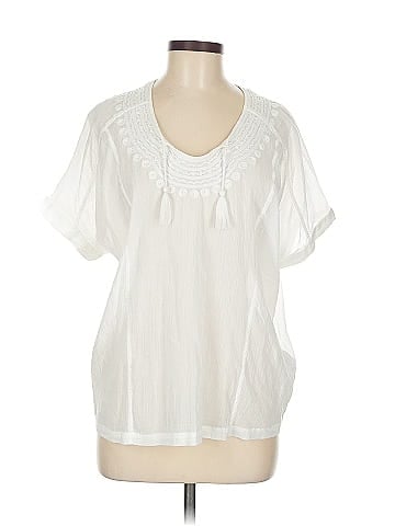 Lucky Brand Short Sleeve Blouse (view 1)