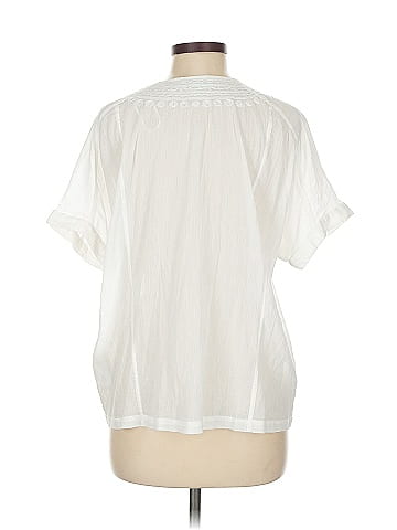 Lucky Brand Short Sleeve Blouse (view 2)