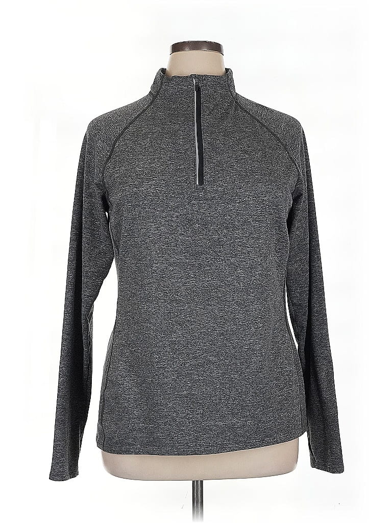 Pre-owned Active By Old Navy Pullover Sweater In Gray