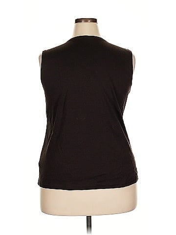 Carole Little Sleeveless T-Shirt (view 2)
