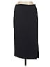 Jeffrey Dodd 100% Polyester Solid Black Formal Skirt Size 6 - photo 2