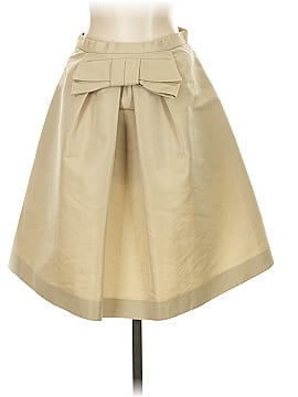 Theory Solid Ivory Casual Skirt Size 10
