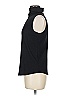 Ann Taylor Factory Black Sleeveless T-Shirt Size M - photo 4