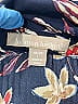 Woman Within 100% Polyester Floral Blue Short Sleeve Blouse Size 18 - 20 - photo 7
