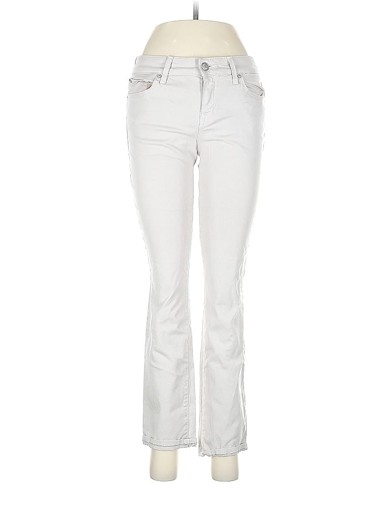 Pre-owned Level 99 Jeans In White