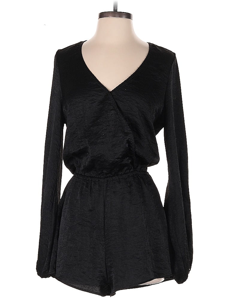 Pre-owned Show Me Your Mumu Romper In Black