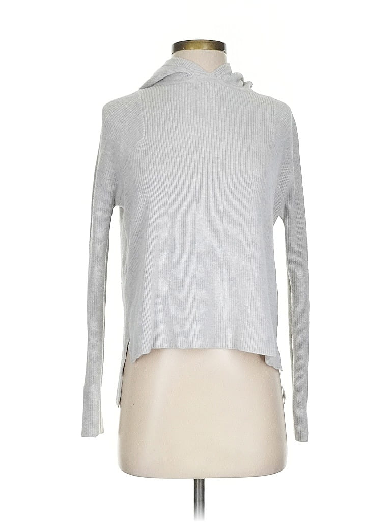 Click to view more detailed imagery on our partner's website Pre-owned Athleta Turtleneck Sweater In Silver