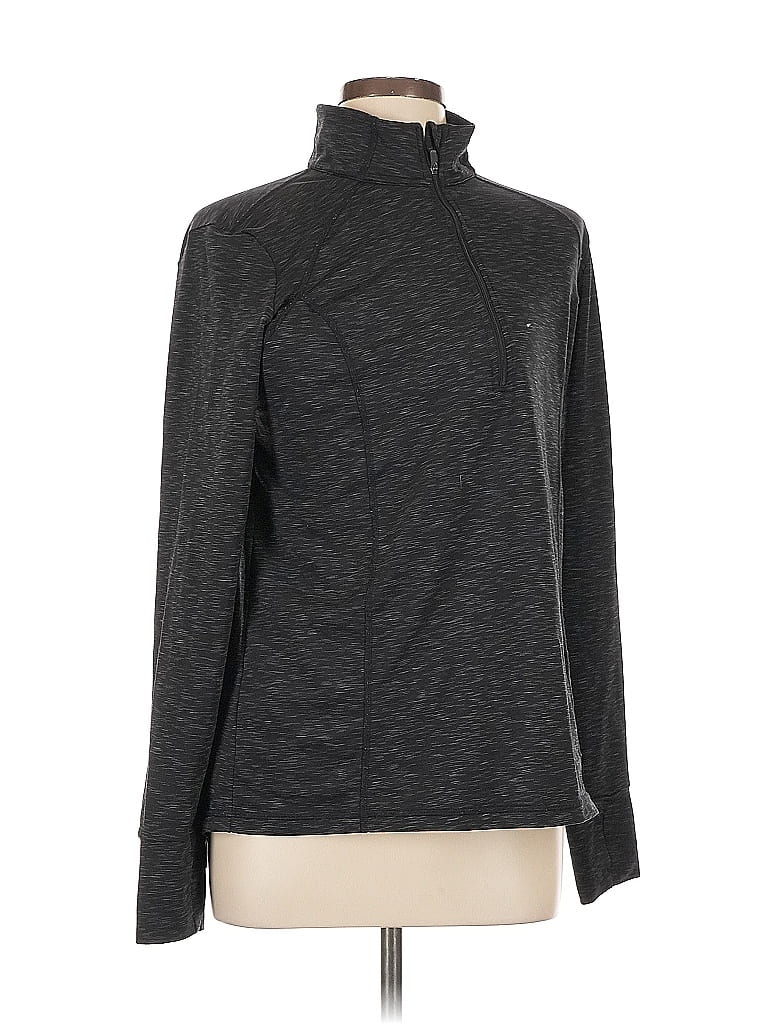 Xersion Gray Track Jacket Size L - photo 1