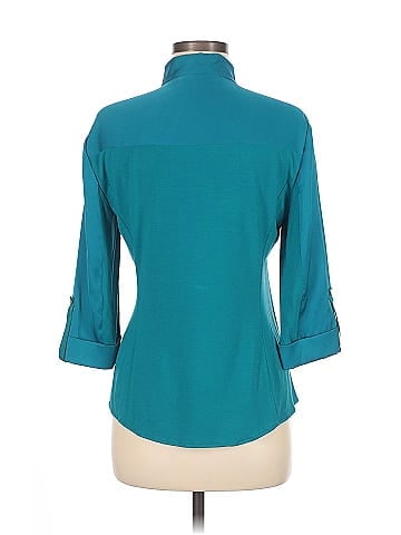 Elie Tahari 3/4 Sleeve Silk Top (view 2)