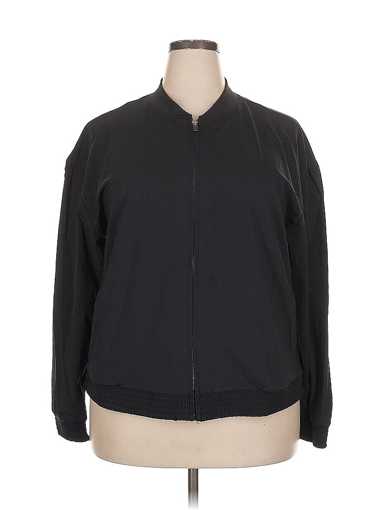 Pre-owned Soma Track Jacket In Black