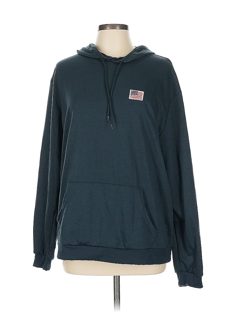 Pre-owned Unbranded Pullover Hoodie In Blue