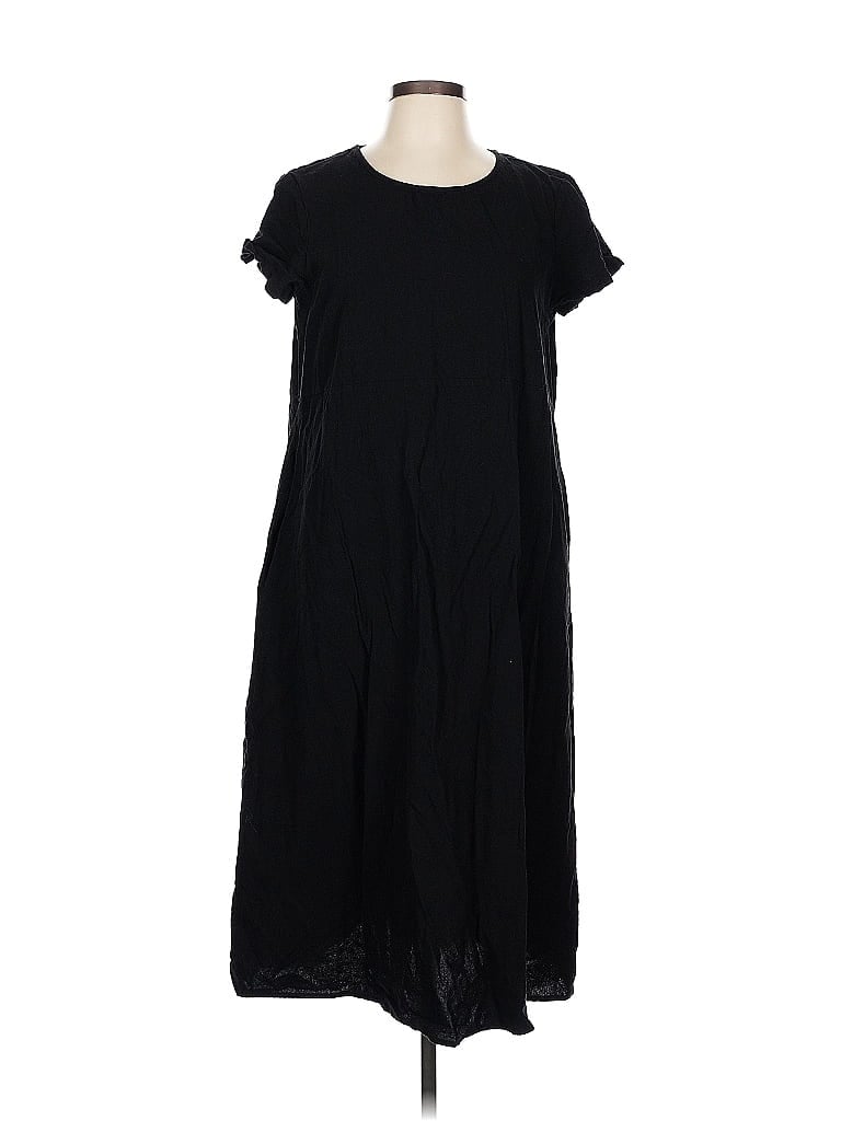 Pre-owned Unbranded Casual Dress In Black