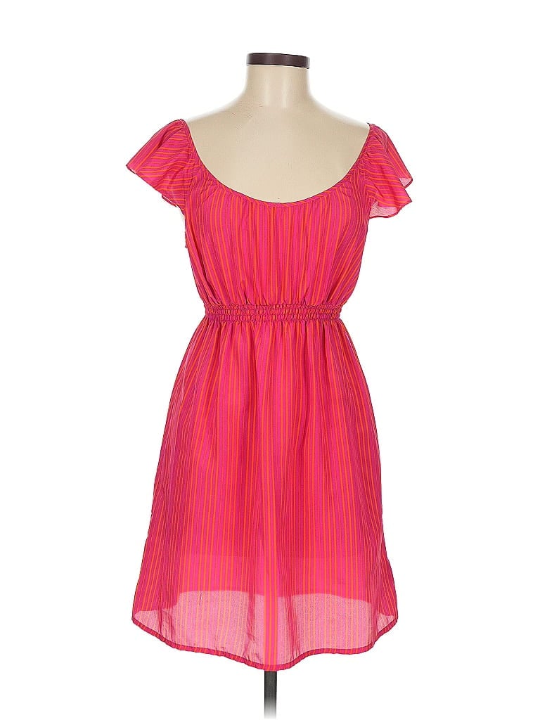 Pre-owned H&m Casual Dress In Pink