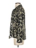 Assorted Brands 100% Polyester Silver Black Long Sleeve Blouse Size S - photo 5