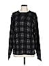 Armani Collezioni Black Long Sleeve Top Size L - photo 1