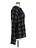 Armani Collezioni Black Long Sleeve Top Size L - photo 3