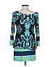 Analili Paisley Teal Cocktail Dress Size S - photo 2