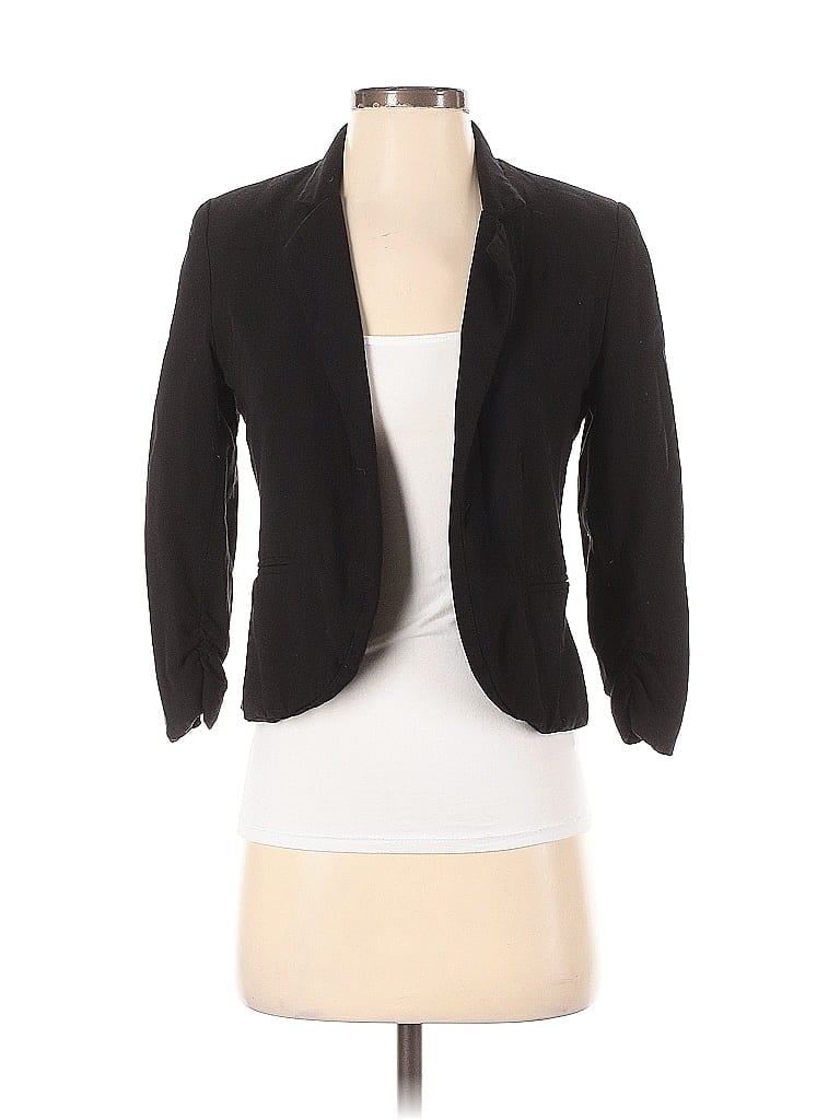 Pre-owned Bar Iii Blazer Jacket In Black