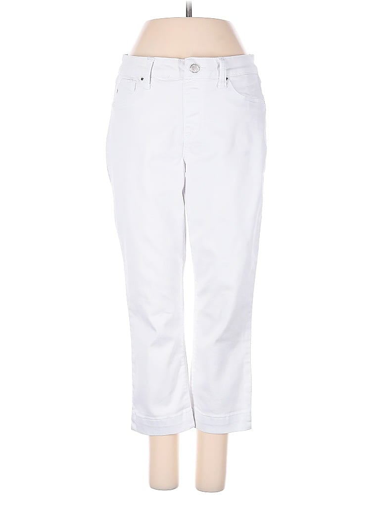 Pre-owned Laurie Felt Jeans In White