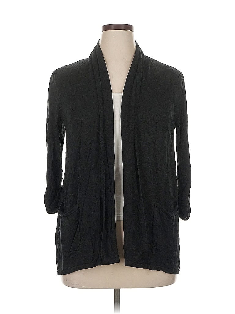 Click to view more detailed imagery on our partner's website Pre-owned Philosophy Republic Clothing Cardigan Sweater In Black