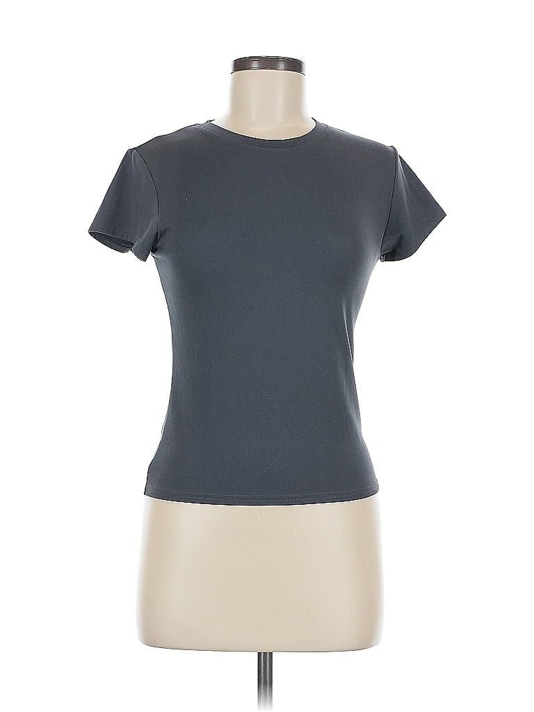 Pre-owned Unbranded Active T-shirt In Gray